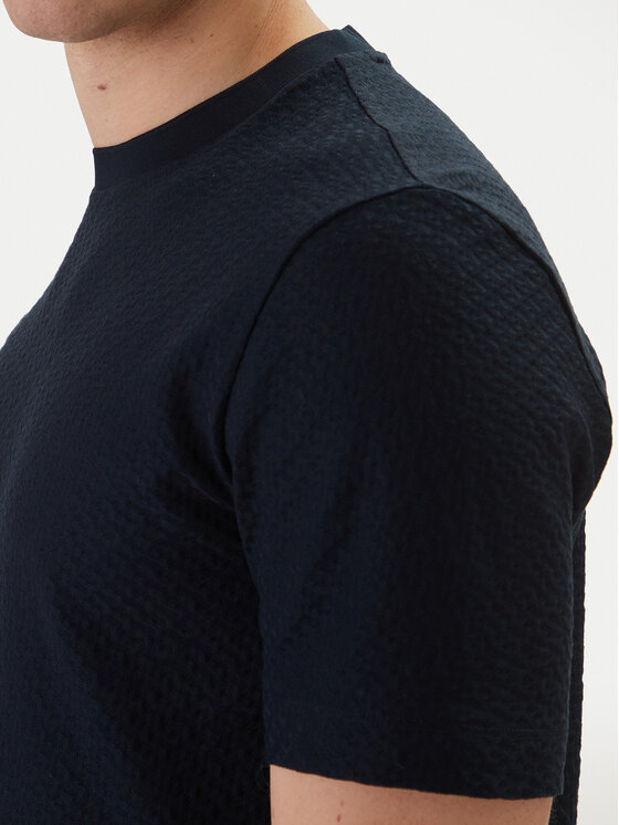 BOSS BOSS T-krekls H-Thompson 228 50557395 Tumši zils Regular Fit