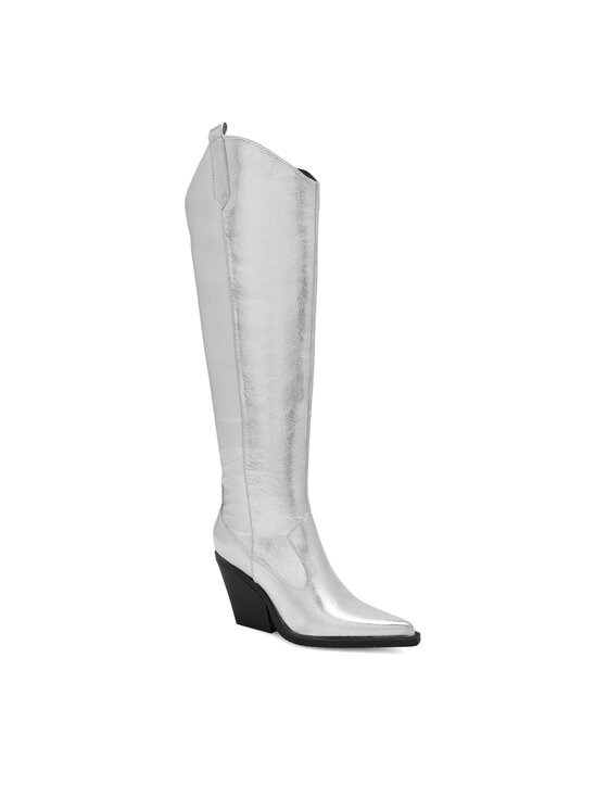 Jenny Fairy Jenny Fairy Cizme și botine cowboy LS5841-07-2 ALEXIS Argintiu