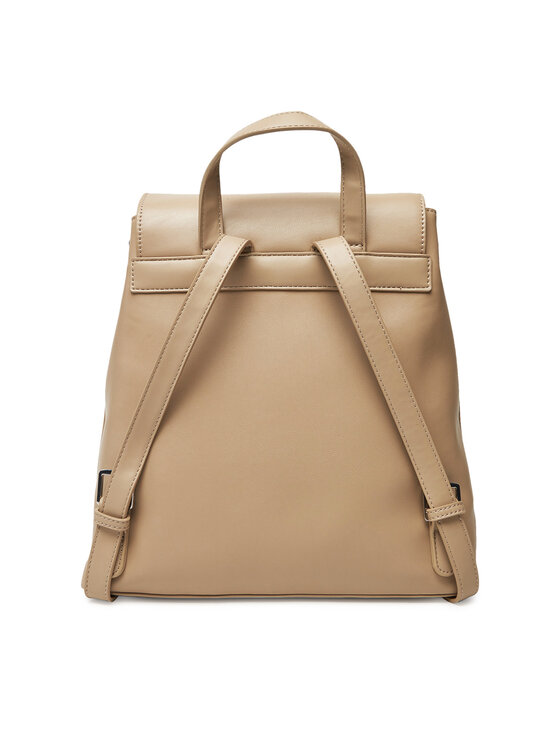 Calvin Klein Calvin Klein Kuprinės Ck Flap Backpack With Conv Strap K60K613038 Smėlio