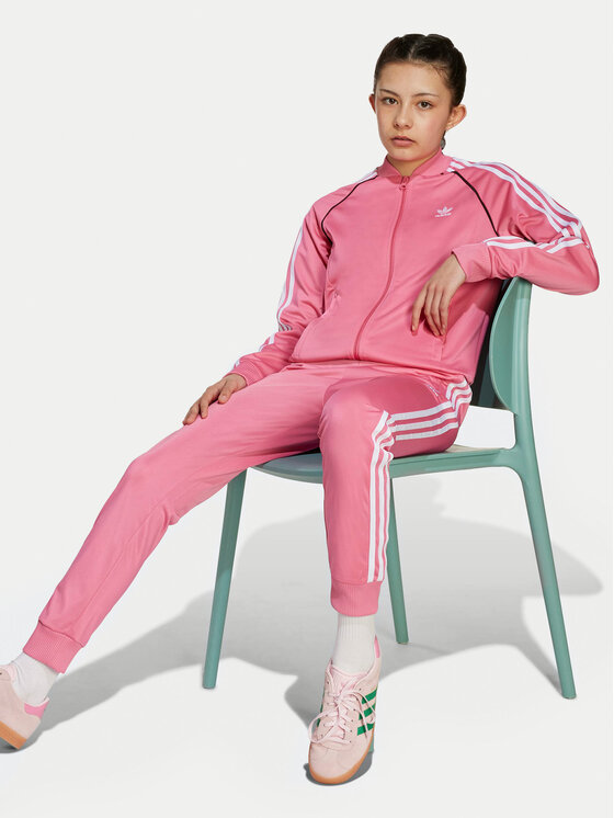 adidas adidas Суитшърт adicolor SST JV8562 Розов Regular Fit