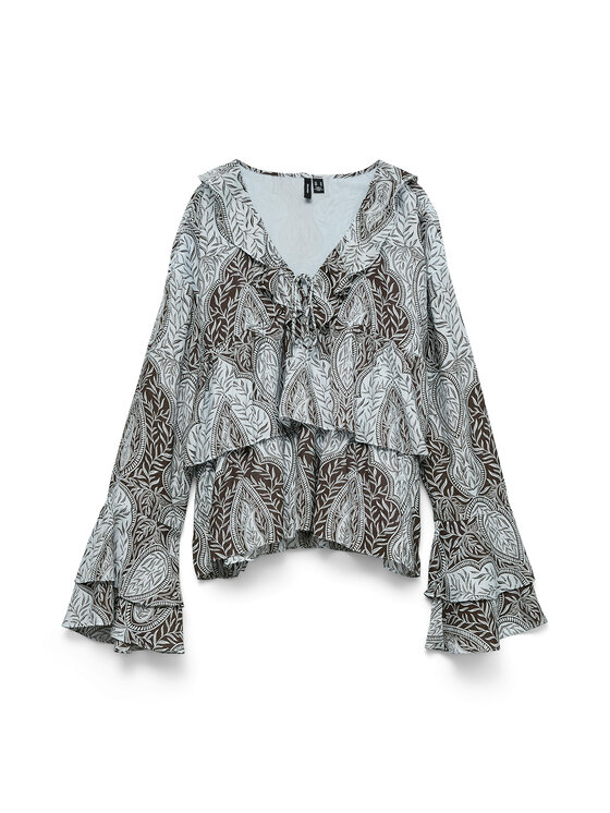 Vero Moda Vero Moda Blúz Tara 10346962 Kék Regular Fit
