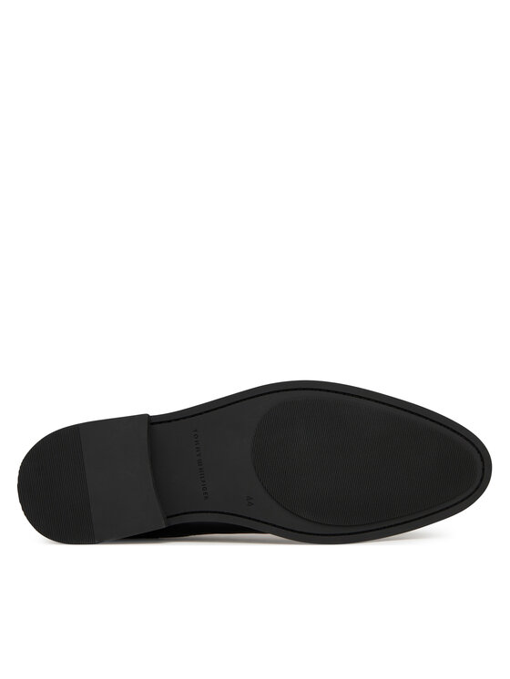 Tommy Hilfiger Tommy Hilfiger Pusbačiai Hilfiger Thunit FM0FM05533 Juoda