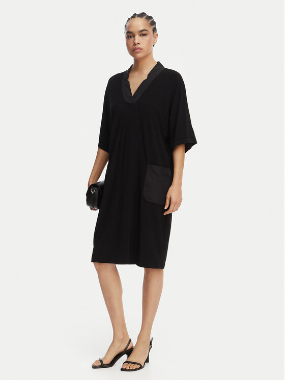Joseph Ribkoff Joseph Ribkoff Haljina za svaki dan 261010 Crna Relaxed Fit
