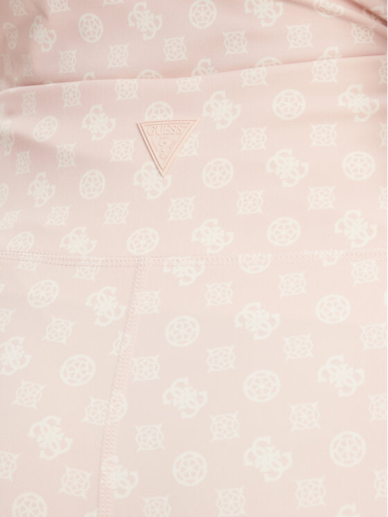 Guess Guess Leggings V5YB18 MC03W Ružičasta Slim Fit