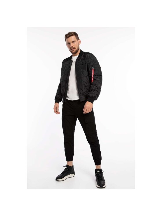 Alpha Industries Alpha Industries Kurtka przejściowa MA-1 ALS 136135-03 Czarny Classic Fit