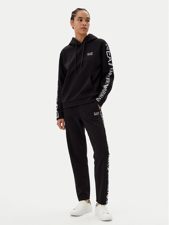EA7 Emporio Armani Tepláková súprava 7W000116 AF10443 UC001 Čierna Regular Fit
