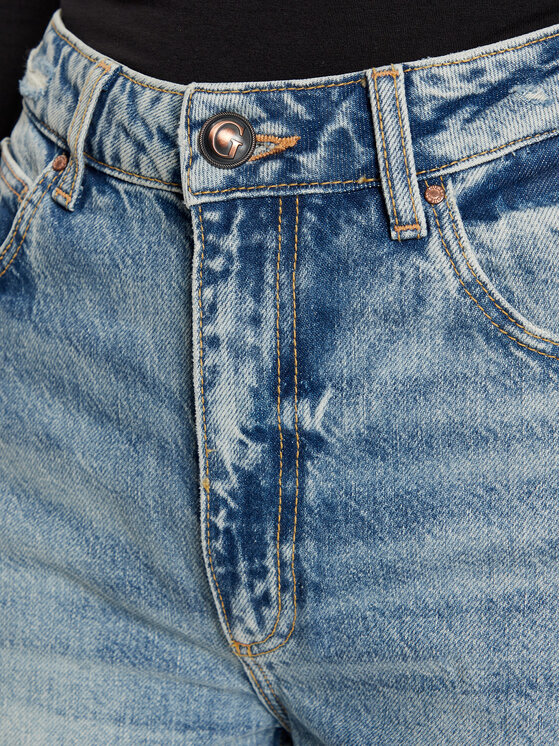 Guess Guess Jeansy W5RA21 D5LR2 Niebieski Straight Leg