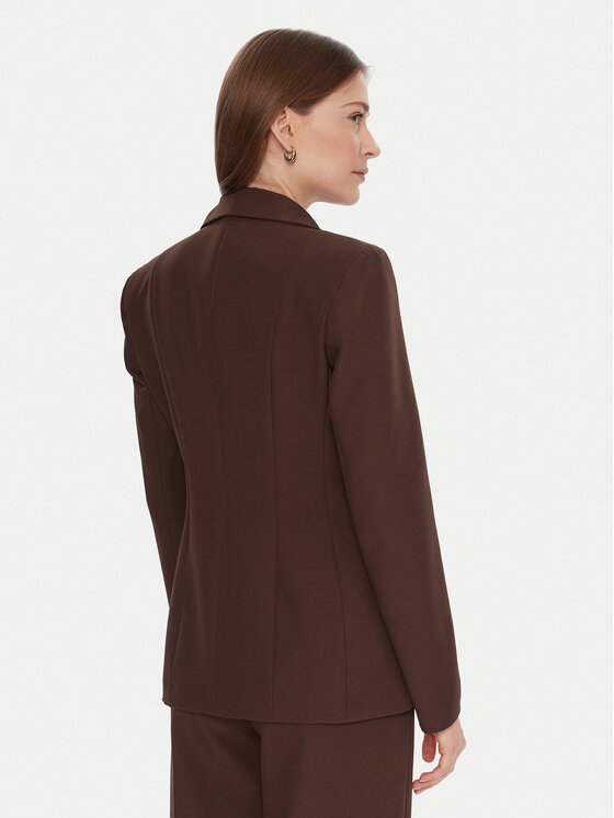 Maryley Maryley Giacca da abito 25IB139/43CO Marrone Regular Fit