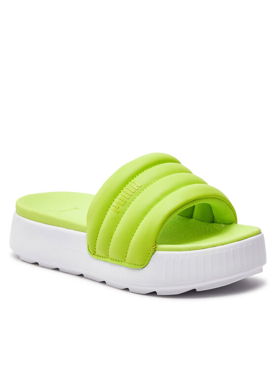 Puma Puma Pantoletten Karmen Slide Puffy Wns 395399-04 Grün