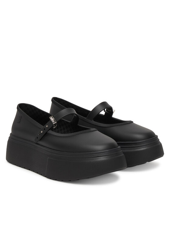Melissa Melissa Baleríny Soft Ballerina Platform Ad 37858 Čierna