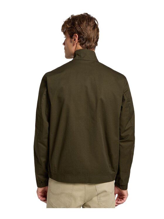 Lee Lee Kurtka przeciwdeszczowa 112363662 Zielony Regular Fit