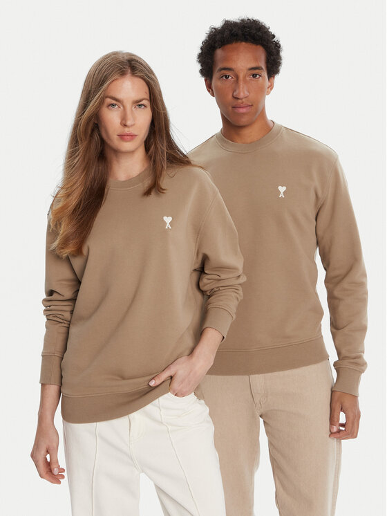 AMI PARIS AMI PARIS Світшот HSW060.730 Хакі Regular Fit