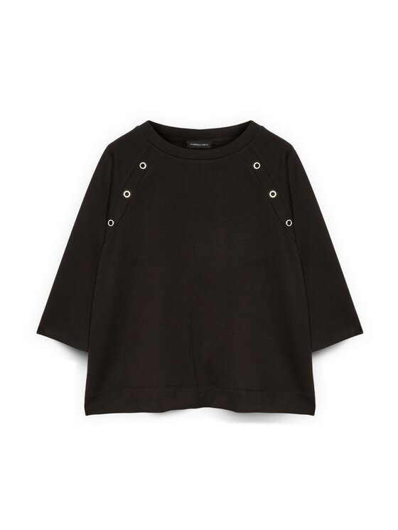 Fiorella Rubino Fiorella Rubino Felpa G853L008672N0Z3 Nero A-Line Fit