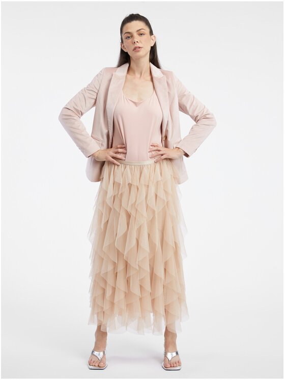Orsay Orsay Marynarka 482462232000__36 Różowy Regular Fit
