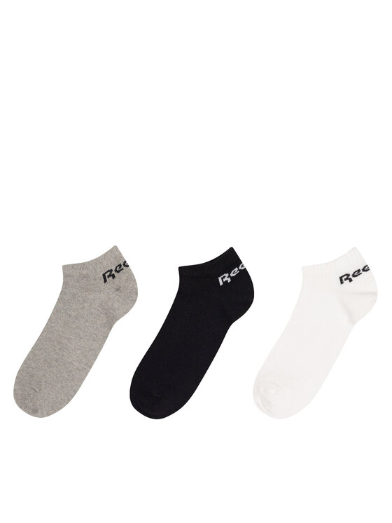 Set de 3 perechi de șosete joase unisex Reebok ACT CORE LOW CUT SOC FL5225 Colorat