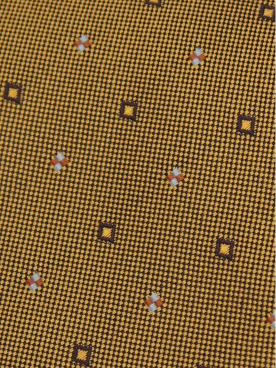 LARS LARS Kravata P3092 Dvoubarevné zlato