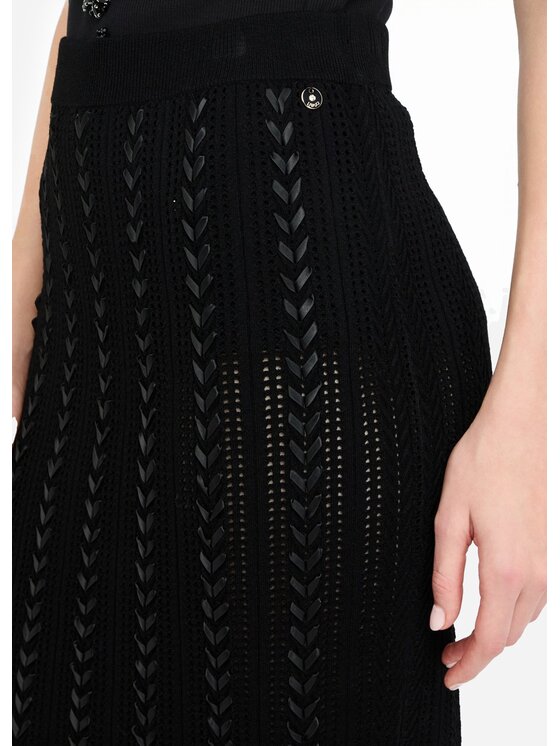 Liu Jo Liu Jo Gonna midi CF5086MS46M22222 Nero Slim Fit