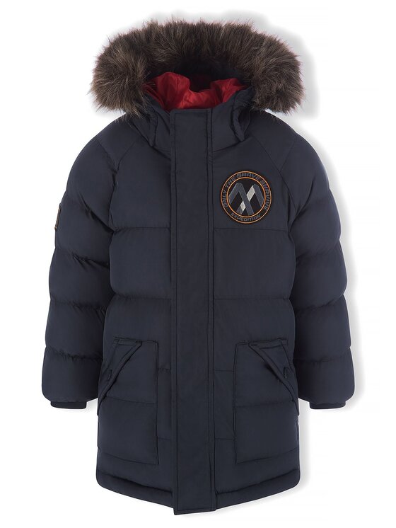 minoti minoti Kurtka zimowa 33COAT282 Granatowy Parka Fit