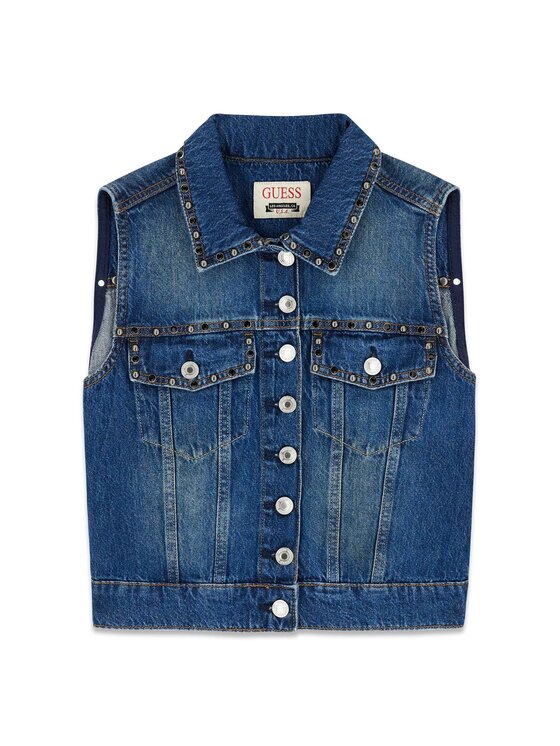 Guess Guess Top 183438 Modrá Classic Fit