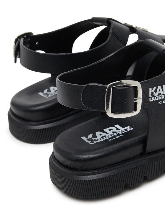 Karl Lagerfeld Kids Karl Lagerfeld Kids Sandali Z30372 M Črna
