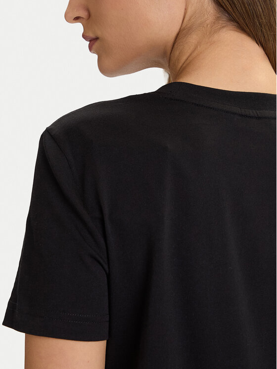 Calvin Klein Jeans Calvin Klein Jeans T-shirt LV047D210G Crna Slim Fit