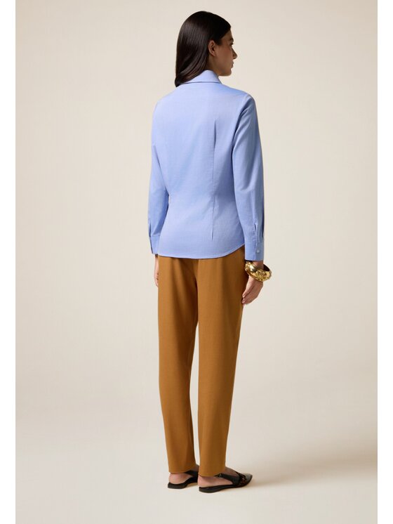 Oltre Oltre Camicia 5080R003161N004 Turchese Regular Fit