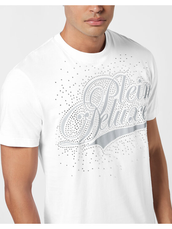 PHILIPP PLEIN PHILIPP PLEIN T-shirt 26161 Bianco Regular Fit