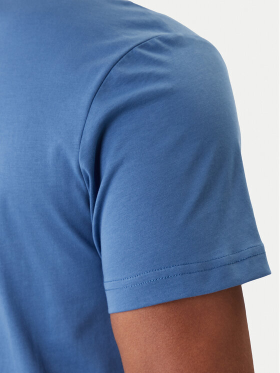 Karl Lagerfeld Jeans Karl Lagerfeld Jeans T-Shirt B1M17063 Niebieski Regular Fit