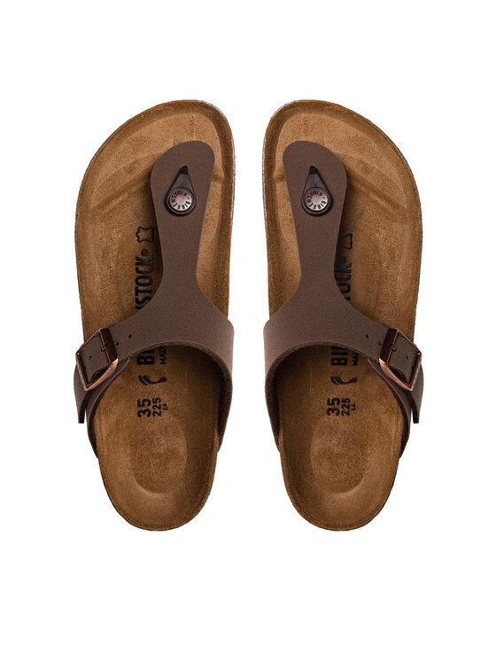 Birkenstock Birkenstock В'єтнамки Gizeh Bs 0043753 Коричневий