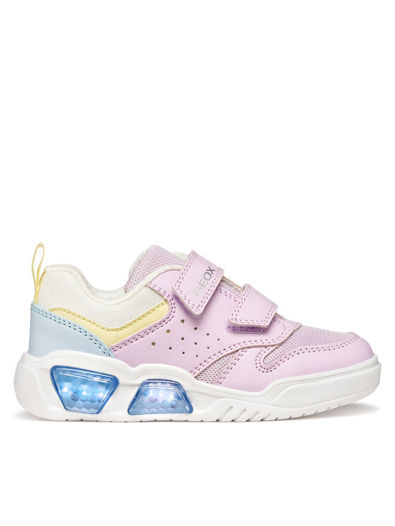 Geox Geox Sneakersy J Illuminus Girl J55HPA 014BU C8RM4 M Różowy