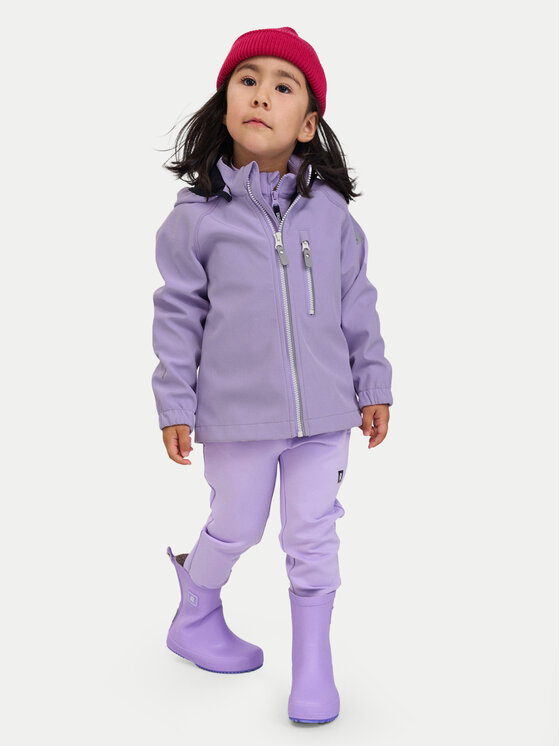 Reima Reima Μπουφάν Softshell Vantti 5100009C Μωβ Regular Fit