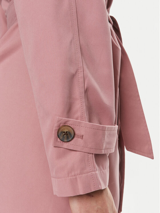 Vero Moda Vero Moda Trench Lou 10257581 Ružičasta Regular Fit
