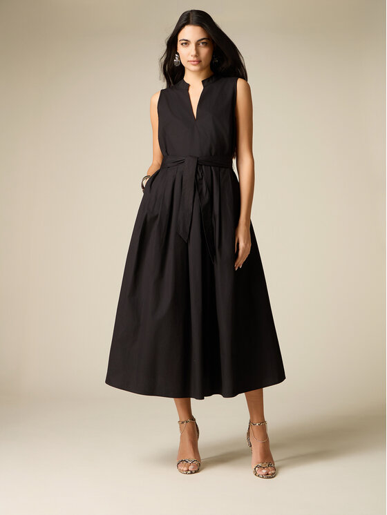 Oltre Oltre Abito da sera 7069R105117N033 Nero A-Line Fit