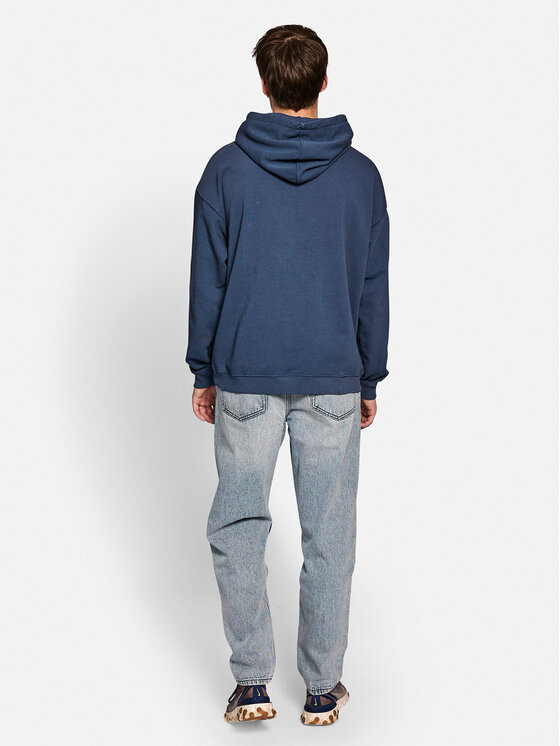 Redefined Rebel Redefined Rebel Majica dugih rukava Harry 223031 Plava Hoodie Fit