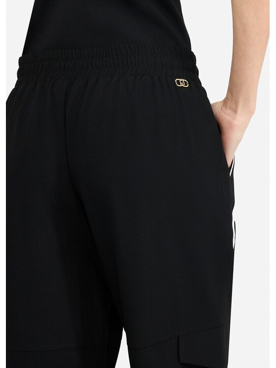 Liu Jo Liu Jo Pantaloni di tessuto TF5263TS42303N66 Nero Regular Fit