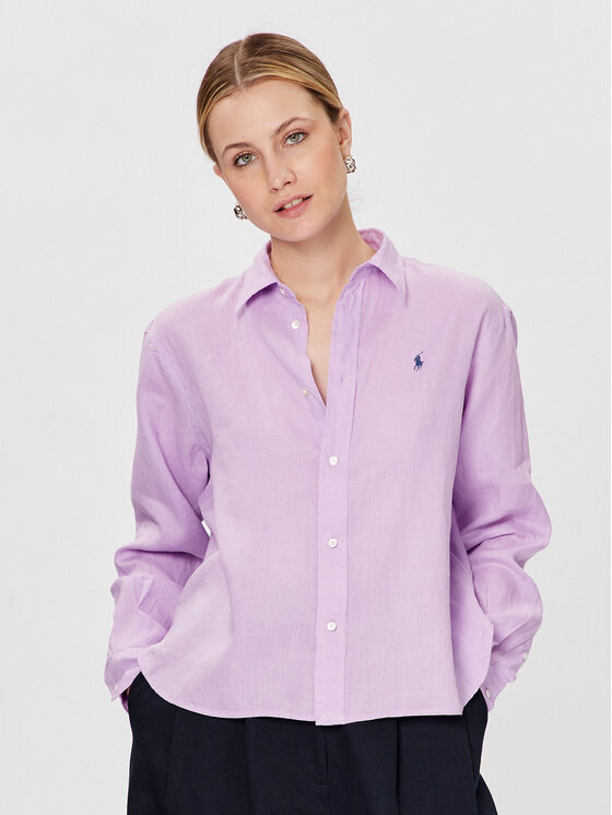 Polo Ralph Lauren Polo Ralph Lauren Ing 211906109001 Lila Regular Fit