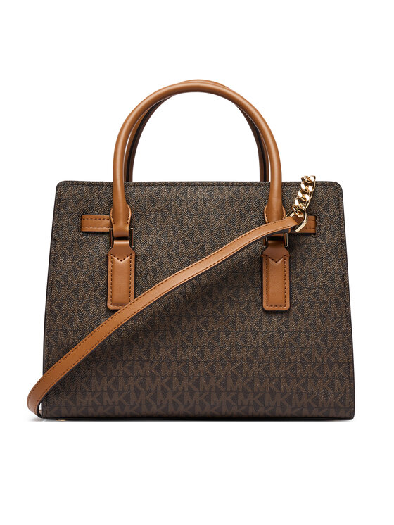 MICHAEL Michael Kors MICHAEL Michael Kors Дамска чанта Hamilton Moderne 30T6GNXS1B Тъмнокафяв