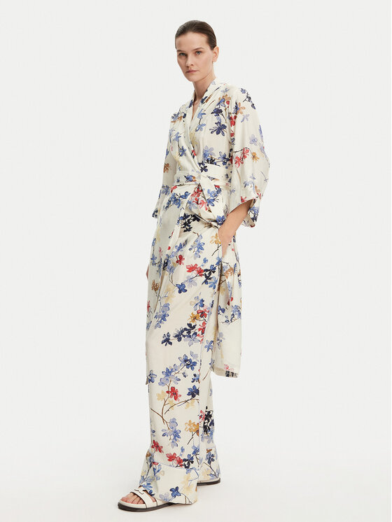 Munthe Munthe Spodnie palazzo Faicus 251142525121 Kolorowy Loose Fit