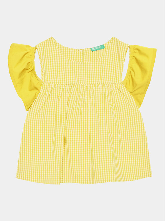 United Colors Of Benetton United Colors Of Benetton Ing 57KTGQ011 Sárga Regular Fit