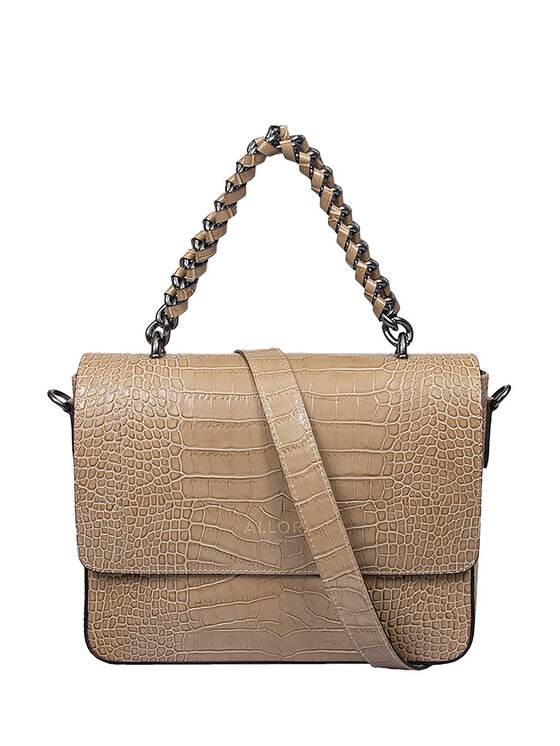 ALLORA BE UNIQUE ALLORA BE UNIQUE Borsa 100% leather Beige