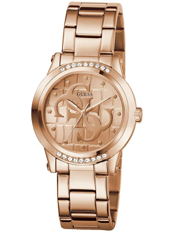 Guess Guess Hodinky GW0861L3 Růžové zlato