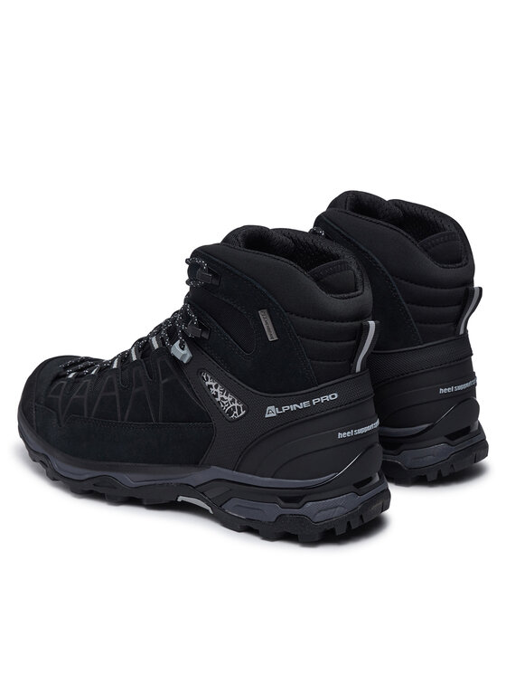 ALPINE PRO ALPINE PRO Pārgājienu apavi Vete UBTD406990PL Melns