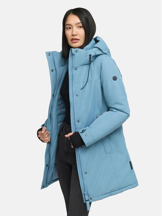 Navahoo Navahoo Kurtka zimowa Frostkuss Niebieski Regular Fit