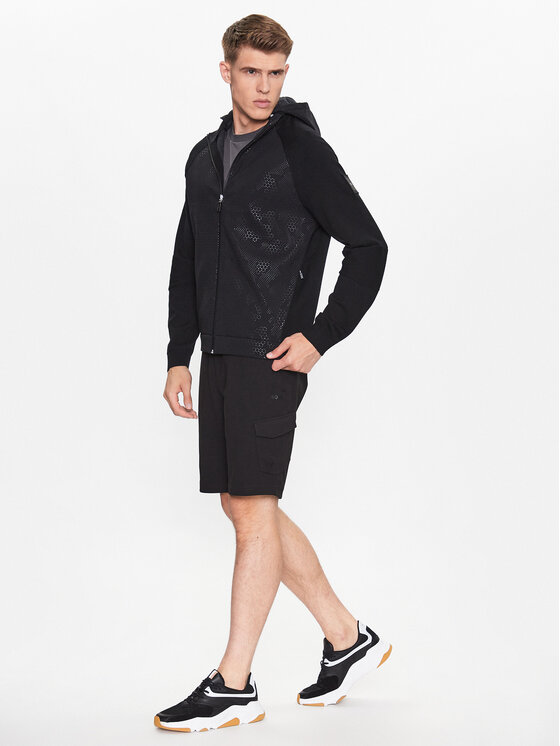 BOSS Boss Sportovní kraťasy 50493479 Černá Regular Fit