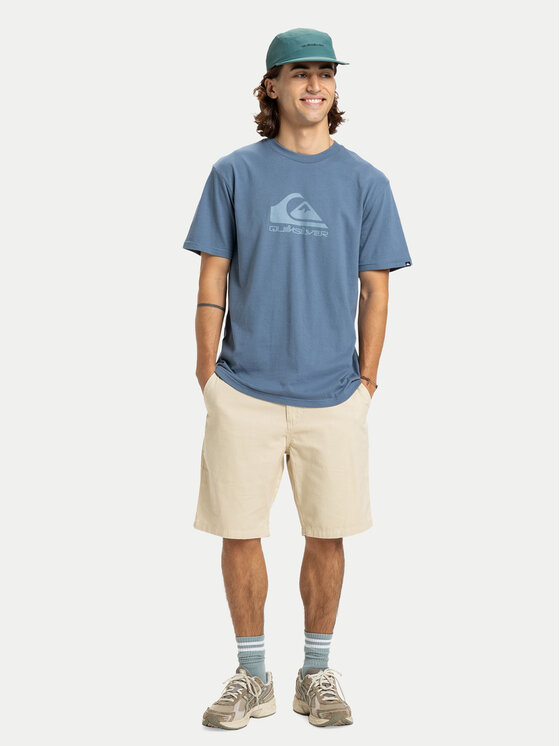 Quiksilver Quiksilver T-shirt Ev Comp Logo EQYZT08182 Blu Regular Fit