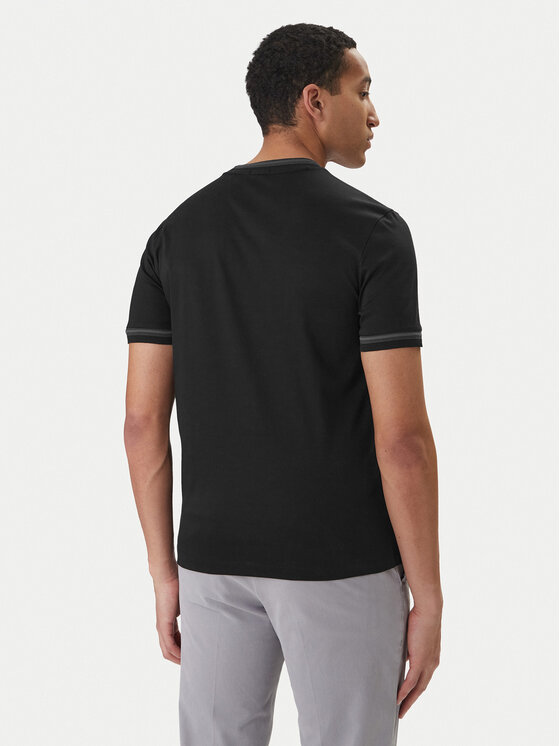 BOSS BOSS T-Shirt H-Tessler 202 50554536 Czarny Slim Fit