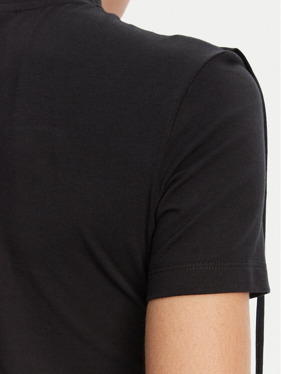 Versace Jeans Couture Versace Jeans Couture Tricou 78HAHE01 Negru Slim Fit