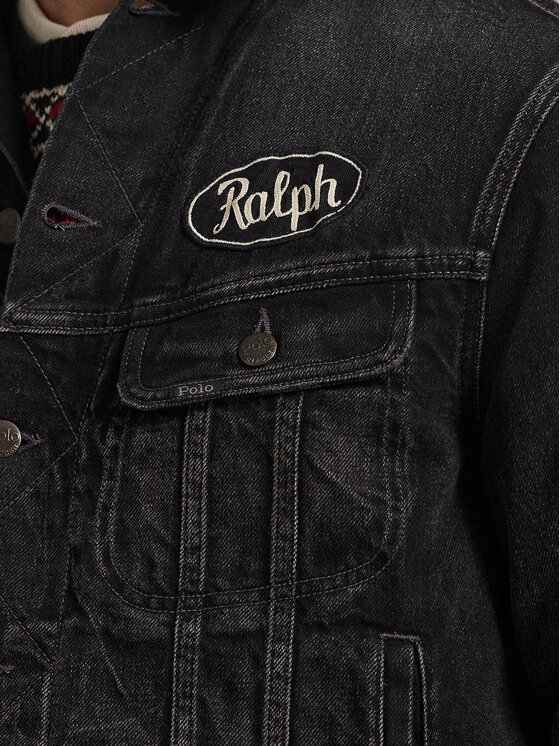Polo Ralph Lauren Polo Ralph Lauren Jeans jakna 710956616001 Črna Regular Fit