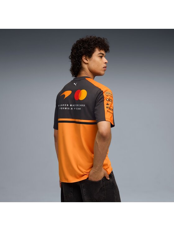 Puma Puma T-Shirt 713952 Pomarańczowy Regular Fit