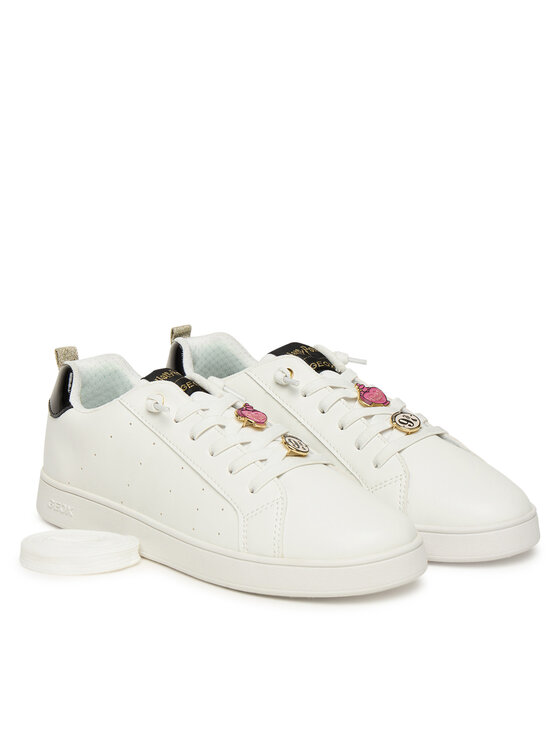 Geox Geox Sneakersy J Eclyper J56LRA 000BC C1000 D Bílá